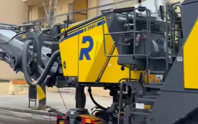 Maçanet ejecutó el asfaltatge de la calle de los Pirineos y otros viales del casco urbano